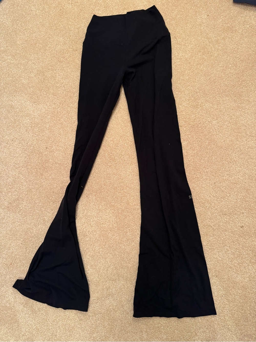 Splits59 Black Flare Leggings - Stretch Boot Cut